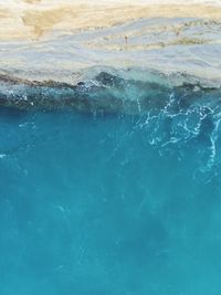 Close-up of sea waves