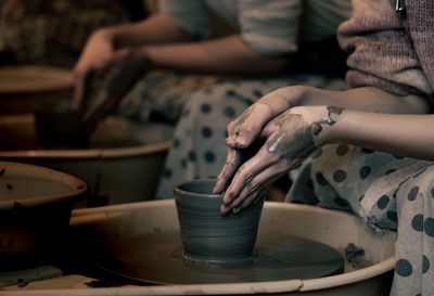 Making of ceramic
