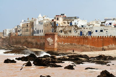 View of buildings at waterfront