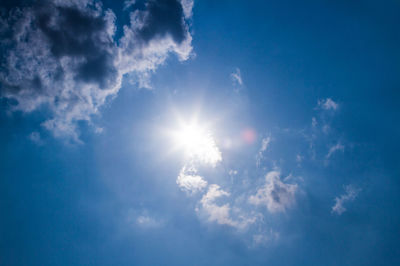 Low angle view of sky