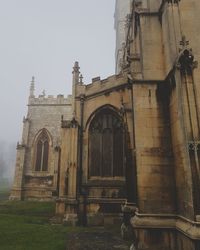 View of cathedral against clear sky
