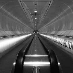 View of subway station