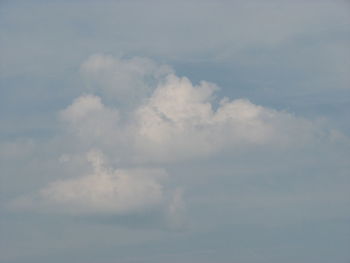 Low angle view of clouds in sky