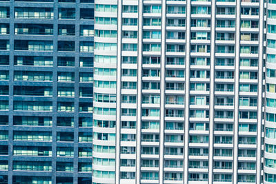 Full frame shot of modern building