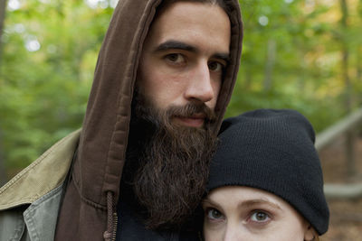 Portrait of an attractive young couple