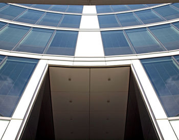 Low angle view of modern building