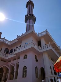 Low angle view of building against sky