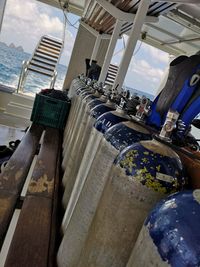 Panoramic view of sea against sky