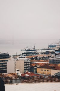 Boats at harbor