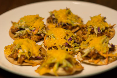 Close-up of food in plate