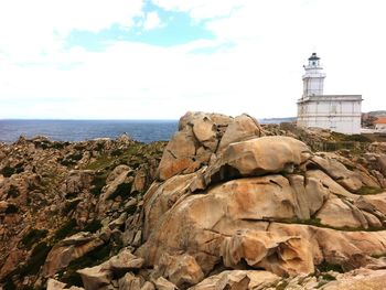 View of fort against sky