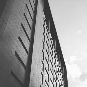 Low angle view of building against sky