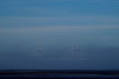 Scenic view of calm sea