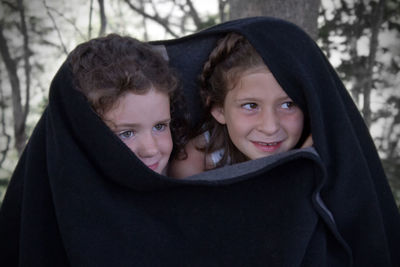 Portrait of smiling girl