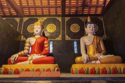 Statue of buddha in temple