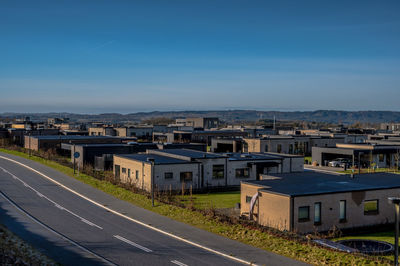 New residential area at ry, denmark