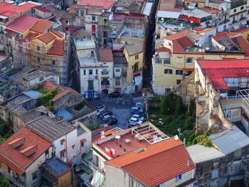Aerial view of city