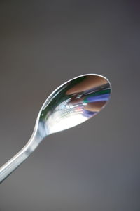 Close-up of sunglasses against black background