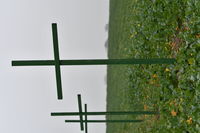 Cross on field