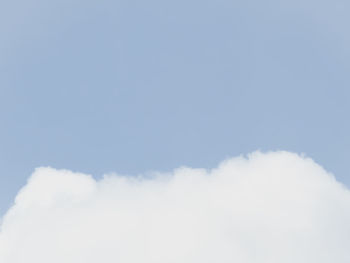 Low angle view of clouds in sky