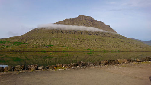 Panoramic view of landscape against sky