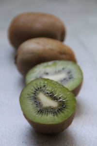 Close-up of fruits on table