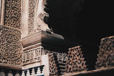 Low angle view of temple