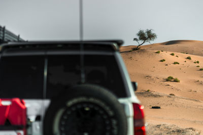 Close-up of car