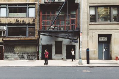 Buildings in city