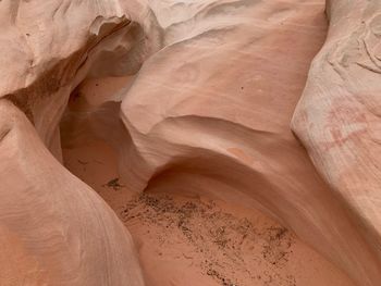 Rock formations in desert