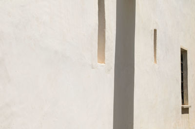 Full frame shot of white wall