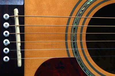 Close-up of guitar