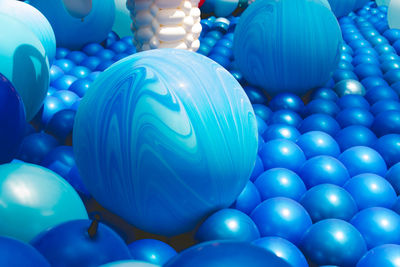 Full frame shot of balloons