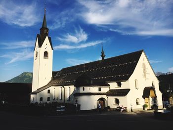 Church against sky