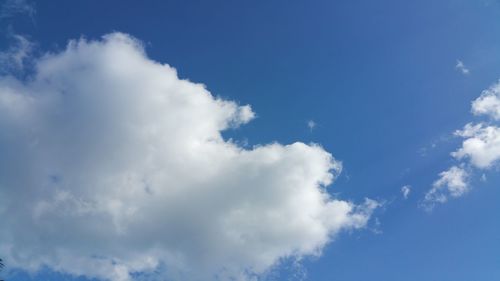 Low angle view of sky