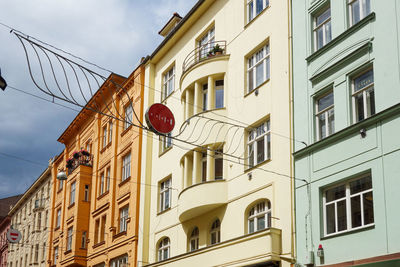 Low angle view of building against sky