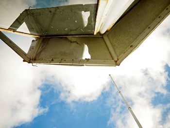 Low angle view of sky