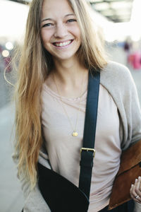 Portrait of young woman