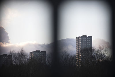 Modern buildings against sky