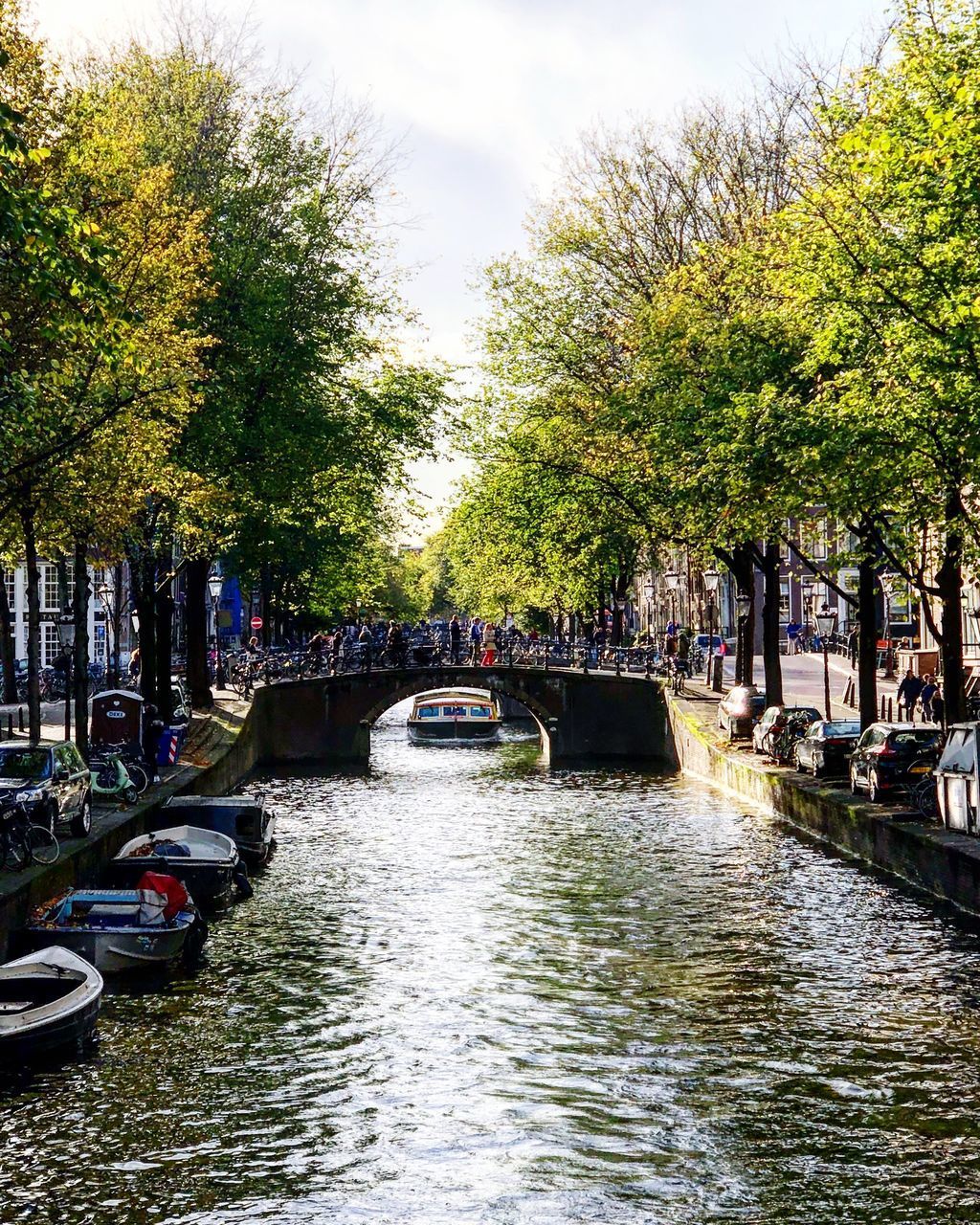 VIEW OF CANAL IN CITY