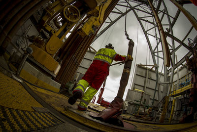 Stavanger norway oil rig worker