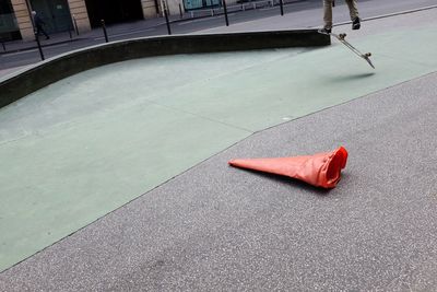 Container on ground