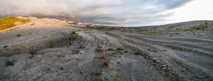 Panoramic view of landscape against sky