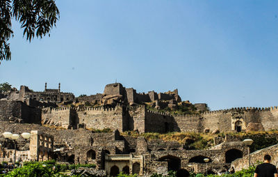 Old ruins against sky