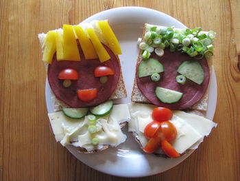 Close-up of salad