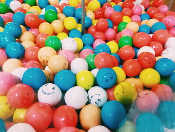 Full frame shot of multi colored candies