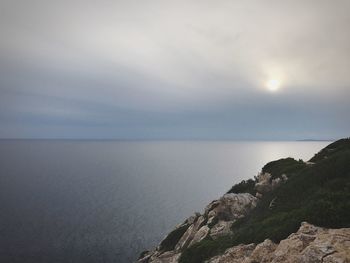 Scenic view of sea and sky