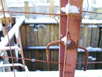 Close-up of snow