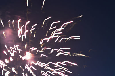 Light painting at night