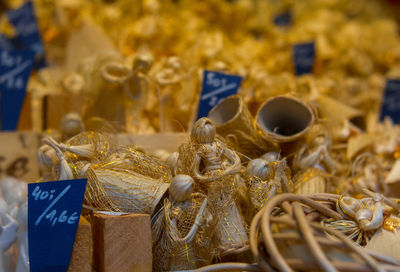 Close up of objects
